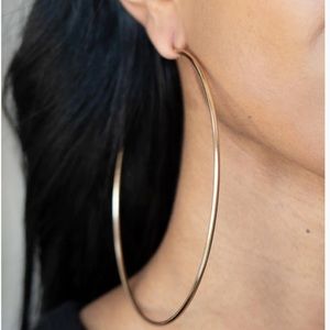 NWT Large Gold Hoop Earrings(Last One)